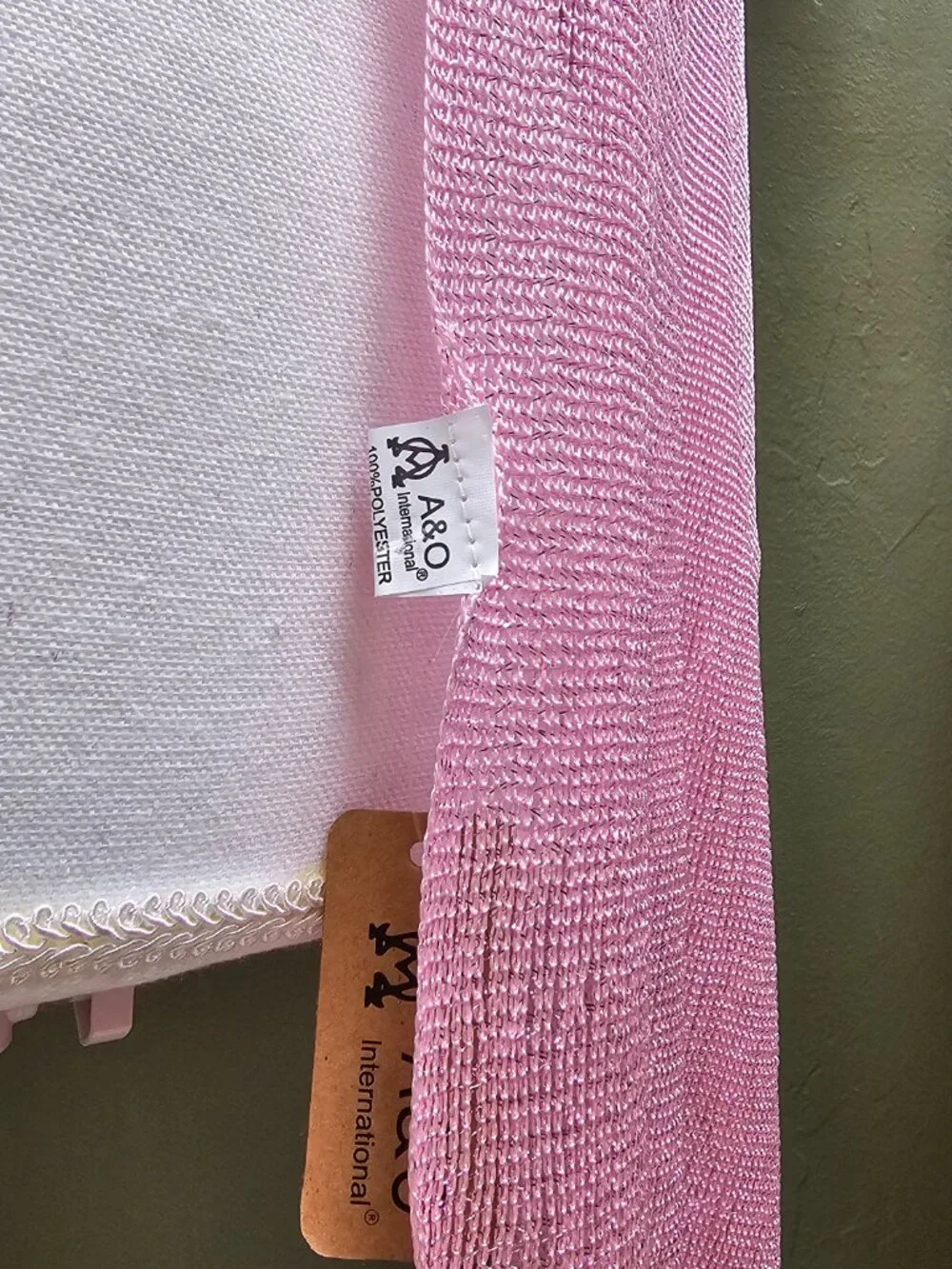 Pink Shimmer and Shine Scarf Shawl Wrap NWT